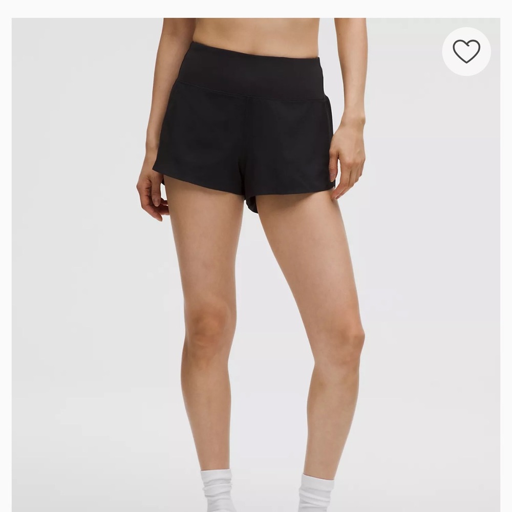 Lulu Lemon High Waisted Speed Up short 2.5 inch